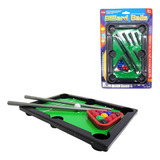 Kit C/12 Mini Mesa Bilhar Brinquedo Snoker Sinuca Atacado