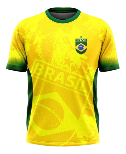 Camiseta Do Brasil Patriota Seleção Brasileira Torcedor 