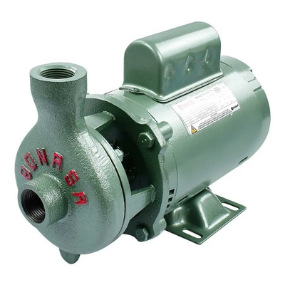 Bomba De Agua Monofásica Bonasa 12\u002F60 Impulsor Fierro 1\u002F2 Hp | Envío gratis