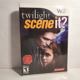 Juego Nintendo Wii Crepusculo Twilight Scene It - Fisico