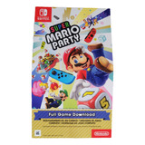Super Mario Party - Nintendo Switch Código Digital Eshop