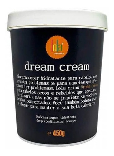 Máscara Hidro Reconstrutora Dream Cream 450g