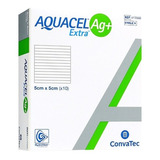 Gasa Plata Convatec Aquacel Ag De 5cm X 5cm Caja 10 Unidades