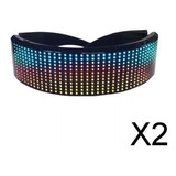 2xdj Bluetooth Led Gafas De Sol Gafas Fiesta Diy Gafas