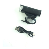 Luz Delantera Recargable Usb Led 300 Lumens 3 Funciones