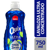 Quix Lavaloza Ultra Concentrado Rinde 3x Más 750ml