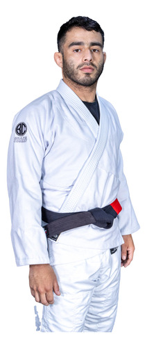 Kimono Classic Branco Brazil Combat Jiu Jitsu Bjj