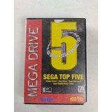 Sega Top Five Mega Drive Tec Toy Original 
