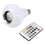 Foco Bocina Bluetooth 12w Rgb Led Inteligente Tianlai