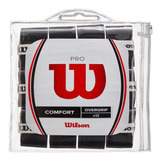 Overgrip Wilson - Pro Comfort - X12 - Cor Preto - C/ 12 Unid