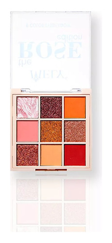 Paleta De 9 Sombra Ojos Mely Rose Edition Maquillaje 