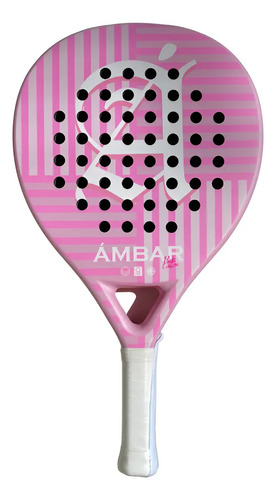Pala De Pádel Ambar Fibra De Carbono Black