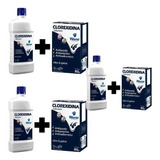 Kit 3 Shampoo + 3 Sabonete Clorexidina Dugs Anti Seborreia 