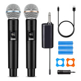 Huacam Juego De Microfonos Profesionales Para Karaoke, Doble