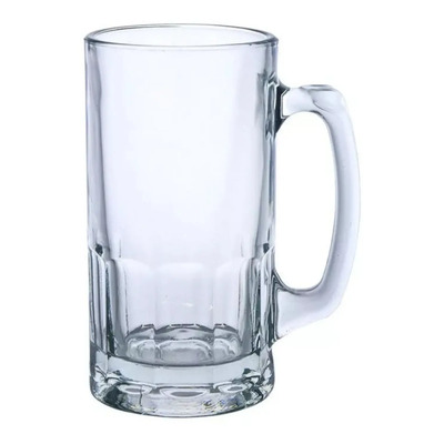 Vaso Tarro Cervecero De Vidrio Grande 1 Litro Cerveza 2 Pzs | MercadoLibre