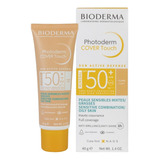 Photoderm Cover Touch Tono Claro Spf 50+  40ml Bioderma 