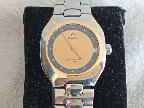 Reloj Omega Seamaster Oro/ Acero Vintage De Colección 