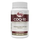 Suplemento Em Capsula Vitafor Coezima Coq-10 Coq10 120 Capsulas 200mg Sabor Sem Sabor