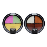 Heburn Kit X2 Cuartetos Correctores Maquillaje Cremosos 305