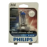 Lampara Philips H4 - 24 Volts-blue Vision-4000k(e/xenón)