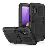 Capa Case Tank Anti Impacto Metal Blindada P/ Galaxy S23+ 