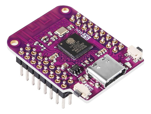 Placa De Micropython Arduino Compatible Con Esp32 S2 Mini V1