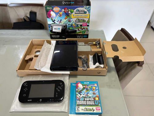 Wii U Super Mario Set Deluxe 32 Gb - L. New Promoção Até O Final De Maio