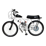 Bicicleta Motorizada Motor 100cc C/ Banco Xr V - Brakes