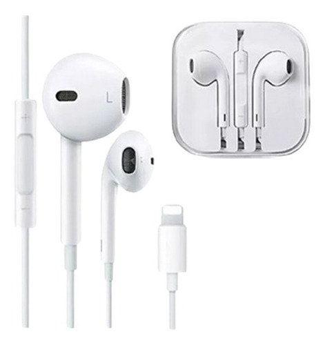 Auriculares iPhone Bluetooth Y Cable Conector Lightning 