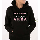 Sudadera De Dama K-pop Cleen Alexer Black Pink Modelo N. 6