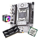 Kit Gamer Placa Mãe Q-d4 X99 White Intel Xeon E5 2690 V4 32