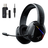 Audífonos Diadema Inalambricos Bluetooth Gamer Headset,negro