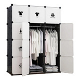 Armário 12 Portas Modular Cabideiro Organizador Multiuso