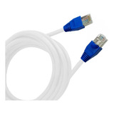Cable De Red Internet Rj45 Ethernet Cat 6 - 50 Mt Blanco