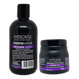 Shampoo + Mascara Matizador Violeta  Impronta X 250ml