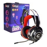 Auricular Gamer Con Microfono Y Luces Stereo Epgmr149 Red