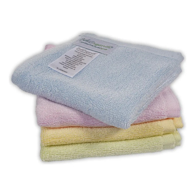 Kit De 4 Toallas Faciales Para Bebés De Tela De Bambú | Meses sin interés