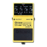 Pedal Boss Odb3 Bass Overdrive Para Bajo