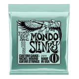 Encordadura Ernie Ball Mondo Slinky Guitarra Electrica 2211