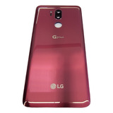 Tapa Trasera Cubierta De Batería De LG G7 Thinq Roja Lentes