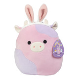 Peluche Squishmallows Patty Vaca Orejas Conejo 19cm Original