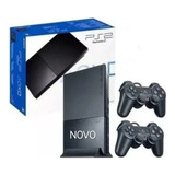 Play 2 Original Ps2 Completo + 10 Jogos Brinde Playstation 2