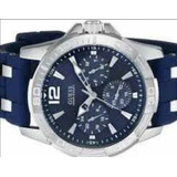 Reloj Guess Azul Oscuro W0366g2 Caballero Original