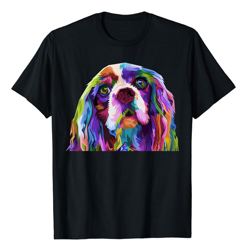 Camiseta De Propietario De Perro Con Retrato De Arte Pop De 