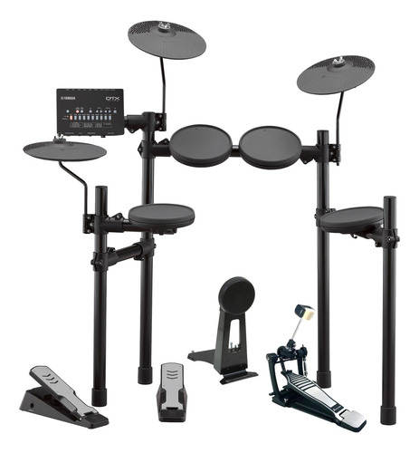 Yamaha Dtx402k Bateria Electronica Con Kp65 Y Pedal Sencillo