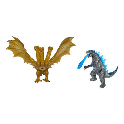 Figura Juguete Godzilla & King Kong Ghidorah | Envío gratis