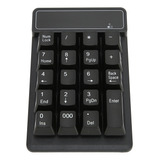 Teclado Numérico Inalámbrico De 19 Teclas, 2,4 Ghz, Portátil