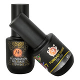 Pack Gel Base Foundation Y Top Coat Uv Forever , Mc Nails