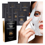 10 Mascarilla Facial Hidratante Mascarillas Reafirmante 24k