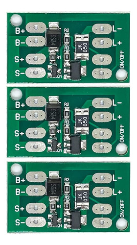 Qinizx Controlador De Carga Solar 3 Unids Batería De Litio C